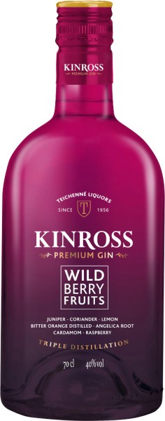 Kinross Gin Wild Berry Fruits 0,7 Liter