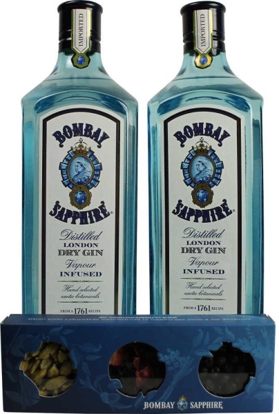 Bombay Sapphire Gin Zusatzmaterial Set