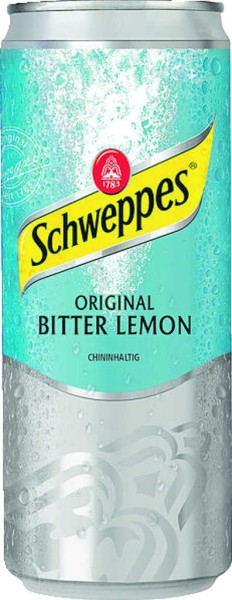 Schweppes Bitter Lemon 0,33 Liter Dose