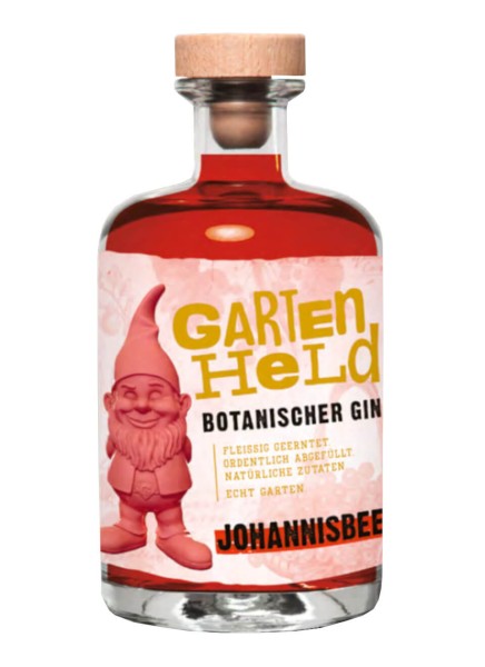 Gartenheld Johannisbeere Botanischer Gin 0,5 Liter