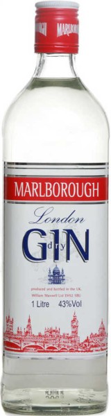 Marlborough London Dry Gin 1l
