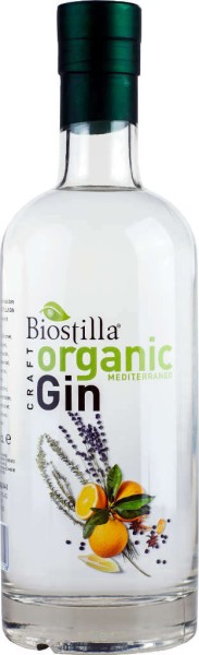 Biostilla Organic Gin Mediterraneo 0,7l