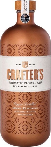 Crafters Gin Aromatic Flower 0,7 Liter