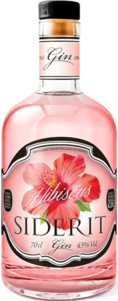 Siderit Gin Hibiscus 0,7 Liter