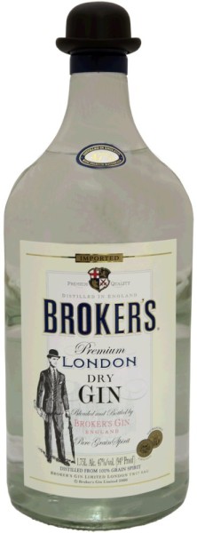 Brokers Gin 47% 1,75l