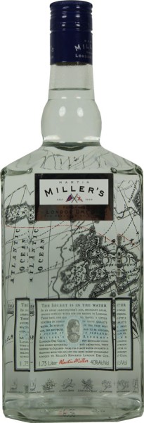 Martin Millers Dry Gin 1,75 Liter