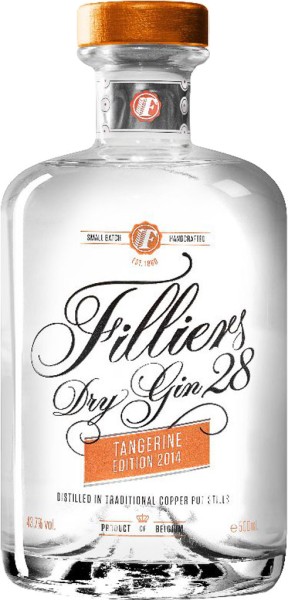 Filliers Dry Gin 28 Tangerine Seasonal Edition 0,5l