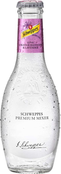 Schweppes Premium Tonic Orange Blossom &amp; Lavender 0,2 Liter