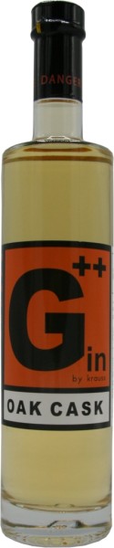 G+ Danger Line Gin Oak Cask 0,5 Liter