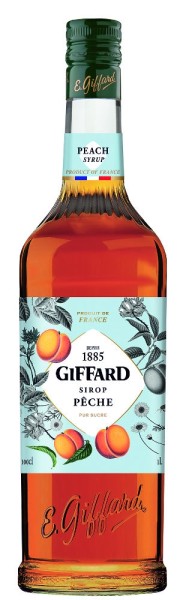 Giffard Pfirsich Sirup 1l