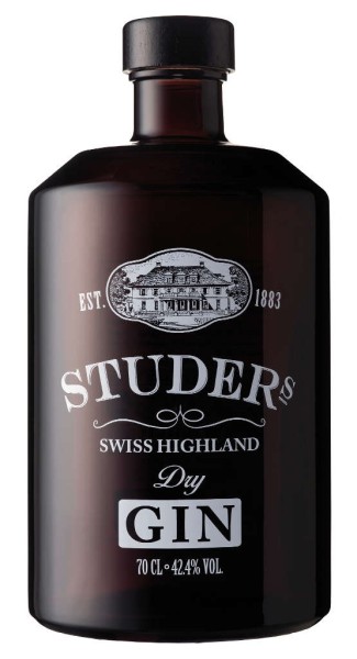 Studer Swiss Highland Dry Gin 0,7 Liter