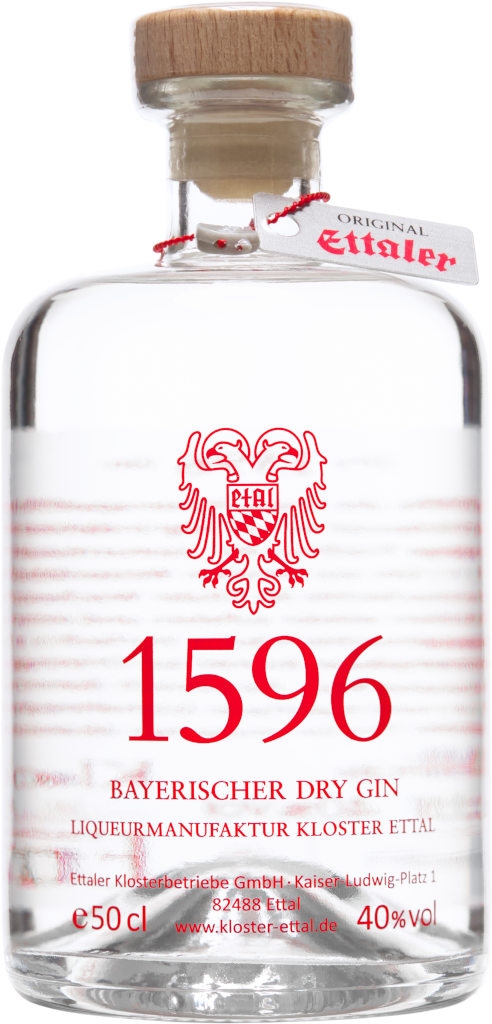 Ettaler 1596 Bayerischer Dry Gin 0,5 Liter kaufen