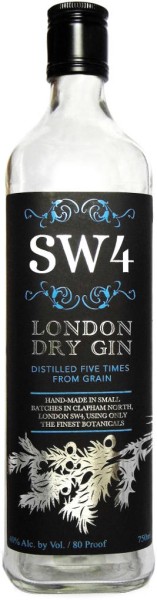 SW4 London Dry Gin 0,7l