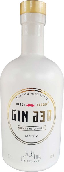 Babba Rossas Gin Beast of Ginger 0,7 Liter