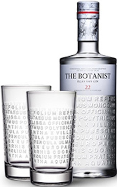 The Botanist Islay Dry Gin 0,7l mit 2 Ritzenhoff Gläsern