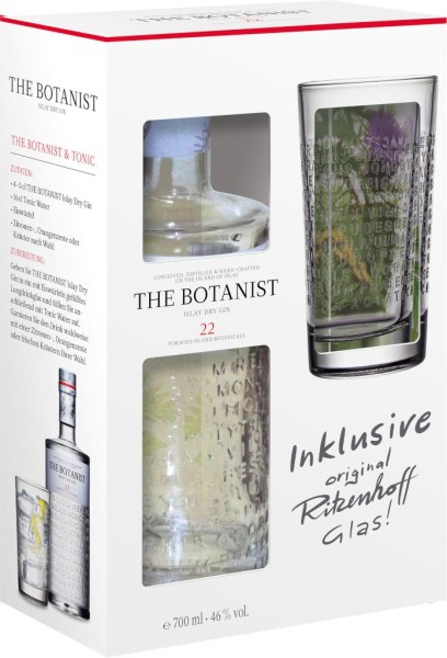 The Botanist Islay Dry Gin 0,7l mit Glas