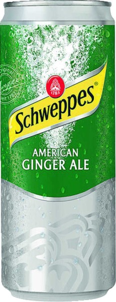Schweppes Ginger Ale 0,33 Liter Dose