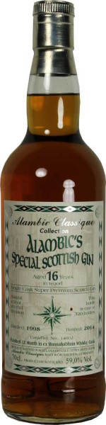 Alambics Special Scottish Gin Bunnahabhain Whisky Cask 0,7l