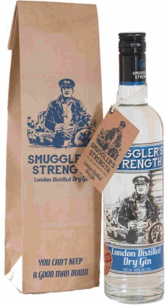 Smugglers Strength London Dry Gin 0,7l in Paperbag