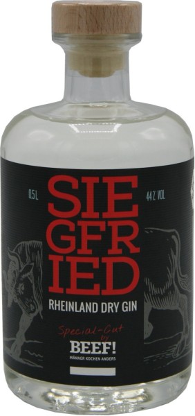 Siegfried Rheinland Dry Gin BEEF! Cut 0,5 Liter