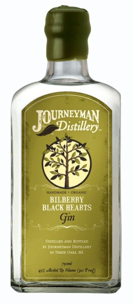 Journeyman Bilberry Black Hearts Gin