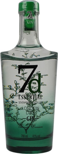 7 D Gin Essential London Dry Gin