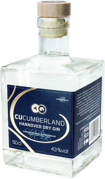 Cucumberland Hannover Dry Gin 0,5l