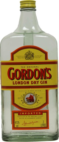 Gordons London Dry Gin 47% 2l