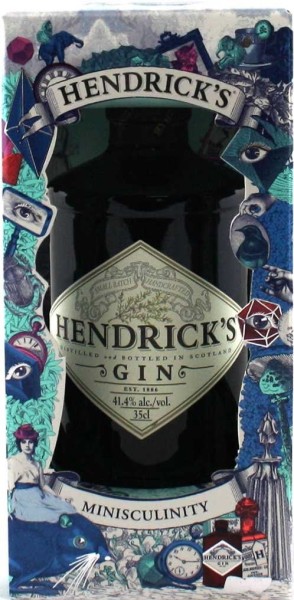 Hendrick&#039;s Gin Minisculinity 0,35 Liter
