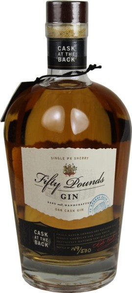 Fifty Pounds Gin Cask at the Back 0,7 Liter
