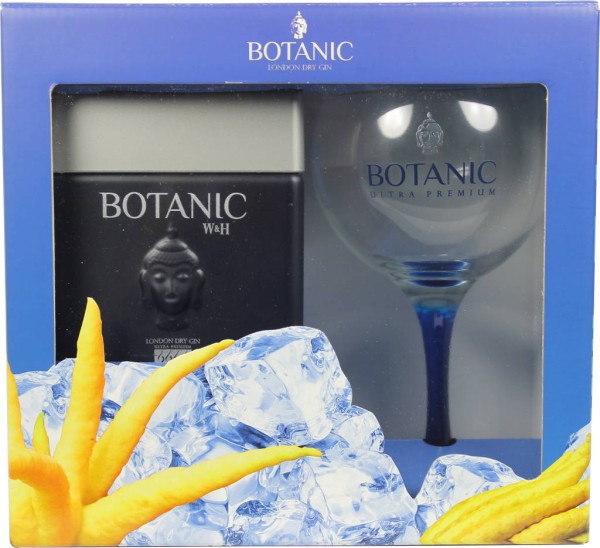 Botanic Gin Ultra Premium 0,7l mit Glas