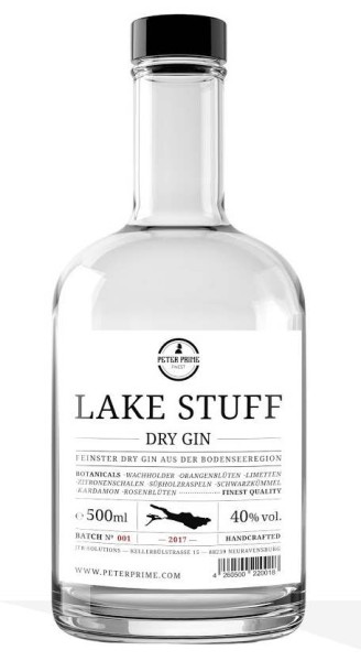 Lake Stuff Dry Gin 0,5 Liter