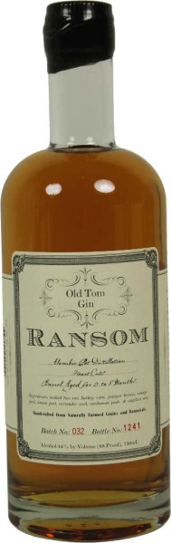 Ransom Old Tom Gin 0,75l