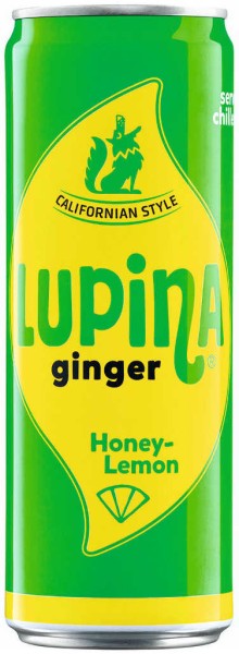 Lupina Ginger Honey-Lemon 0,25 Liter Dose