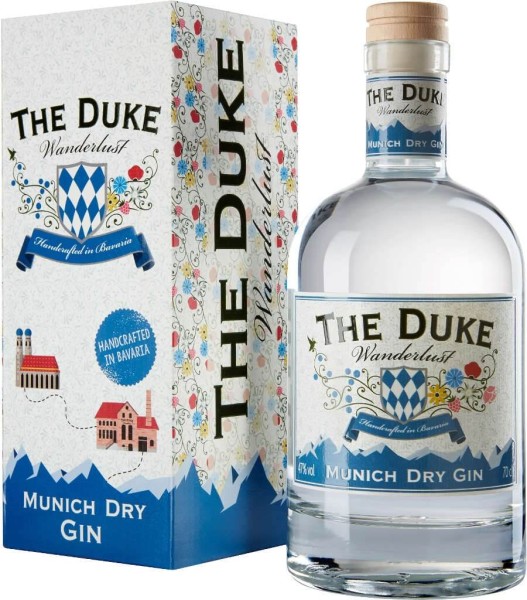The Duke Wanderlust Gin 0,7 Liter in Geschenkpackung