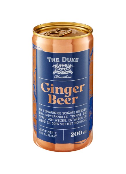 The Duke Ginger Beer Bio Dose 0,2 Liter