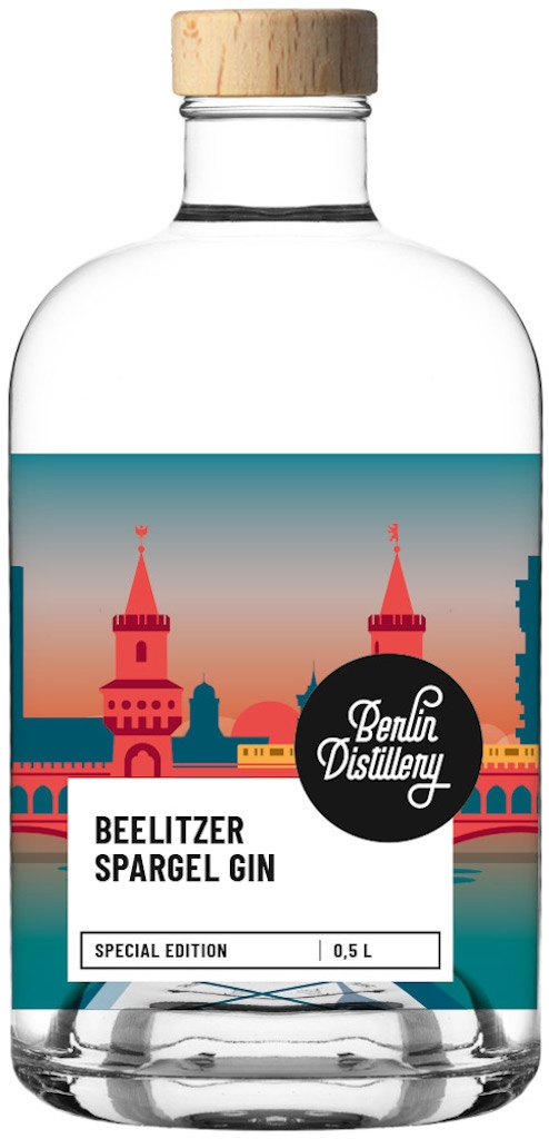 Gin Liter Berlin Beelitzer 0,5 Spargel Distillery