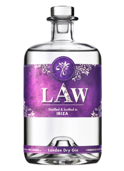 LAW The Gin of Ibiza 0,7 Liter